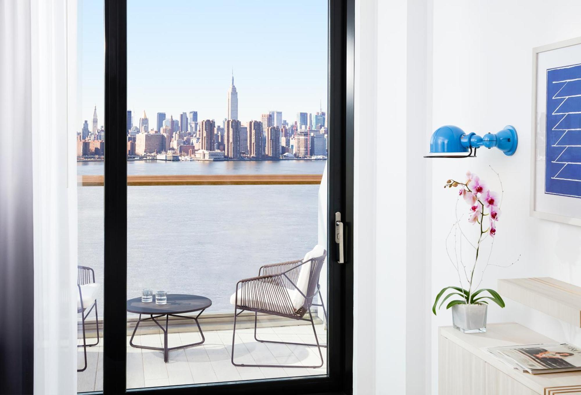 The William Vale Hotel New York City Exterior photo View from a guest room